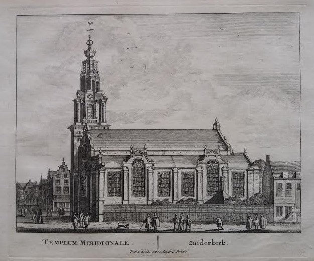 AMSTERDAM Zuiderkerk - P Schenk - ca. 1708