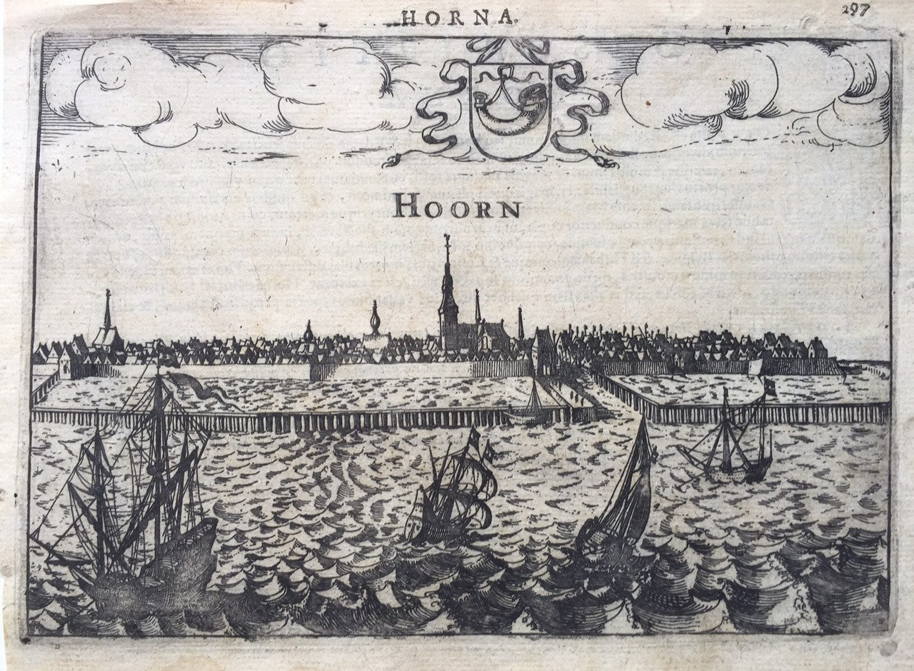 HOORN Profielgezicht - J Jansz / L Guicciardini - 1613