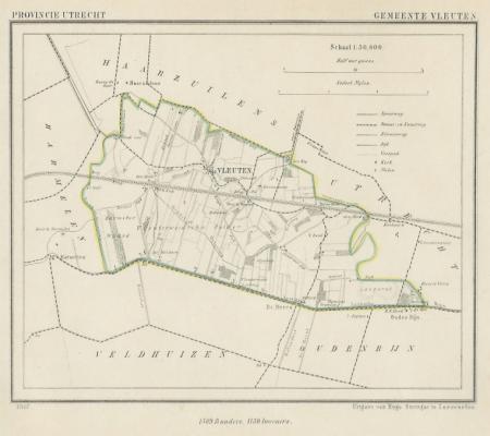 VLEUTEN - Kuijper / Suringar - 1867