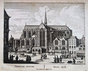 Amsterdam Nieuwe Kerk - P Schenk - ca. 1708