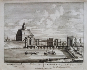 Amsterdam Muiderpoort - P Schenk - ca. 1708