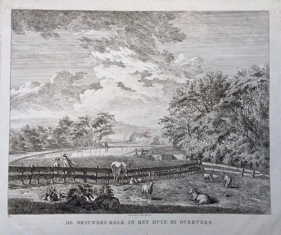 Overveen Brouwerskolk - L Overbeek - 1792