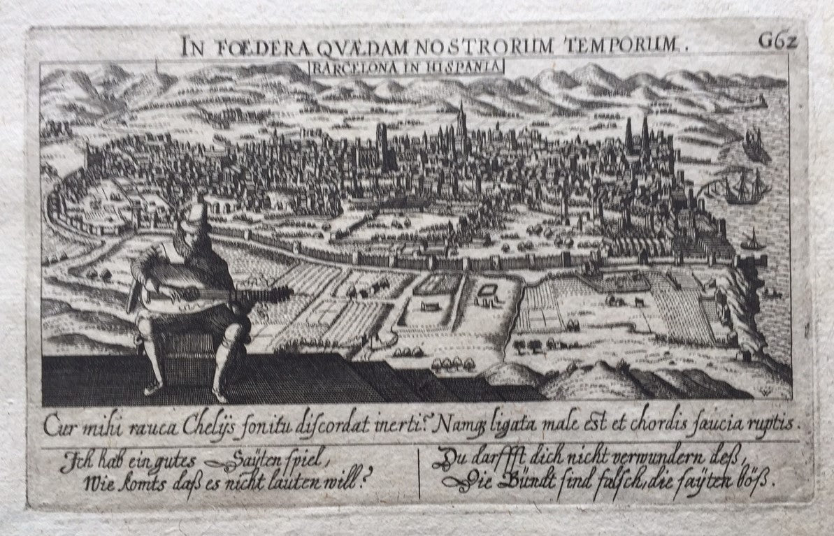 Spanje Barcelona Aanzicht - D Meisner - 1625