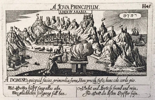 Jemen Aden Aanzicht - D Meisner - 1625