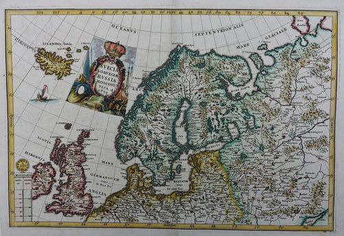 Scandinavië Baltische staten Scandinavia Baltic States - H Scherer - 1702