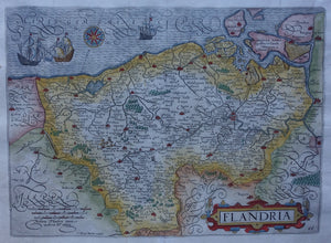 België Vlaanderen - WJ Blaeu / L Guicciardini - 1612