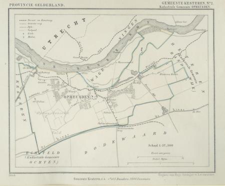 OPHEUSDEN - Kuijper / Suringar - 1868