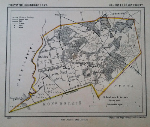 OSSENDRECHT - J Kuijper / H Suringar - 1867