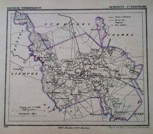 SINT OEDENRODE - J Kuijper / H Suringar - 1868
