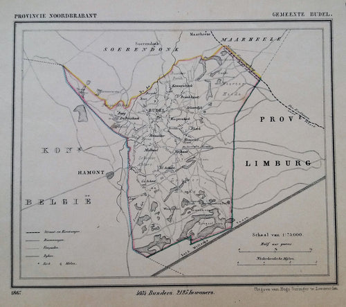 BUDEL - J Kuijper / H Suringar - 1867