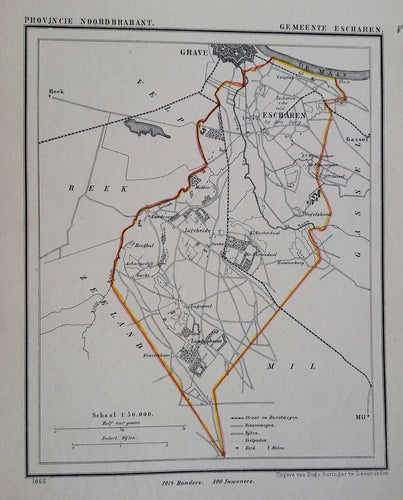 Escharen - J Kuijper / H Suringar - 1866