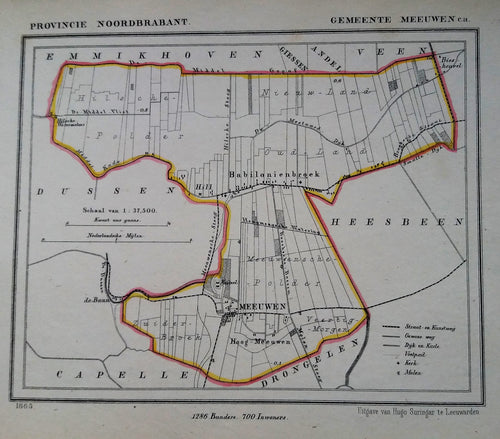Meeuwen - J Kuijper / H Suringar - 1866