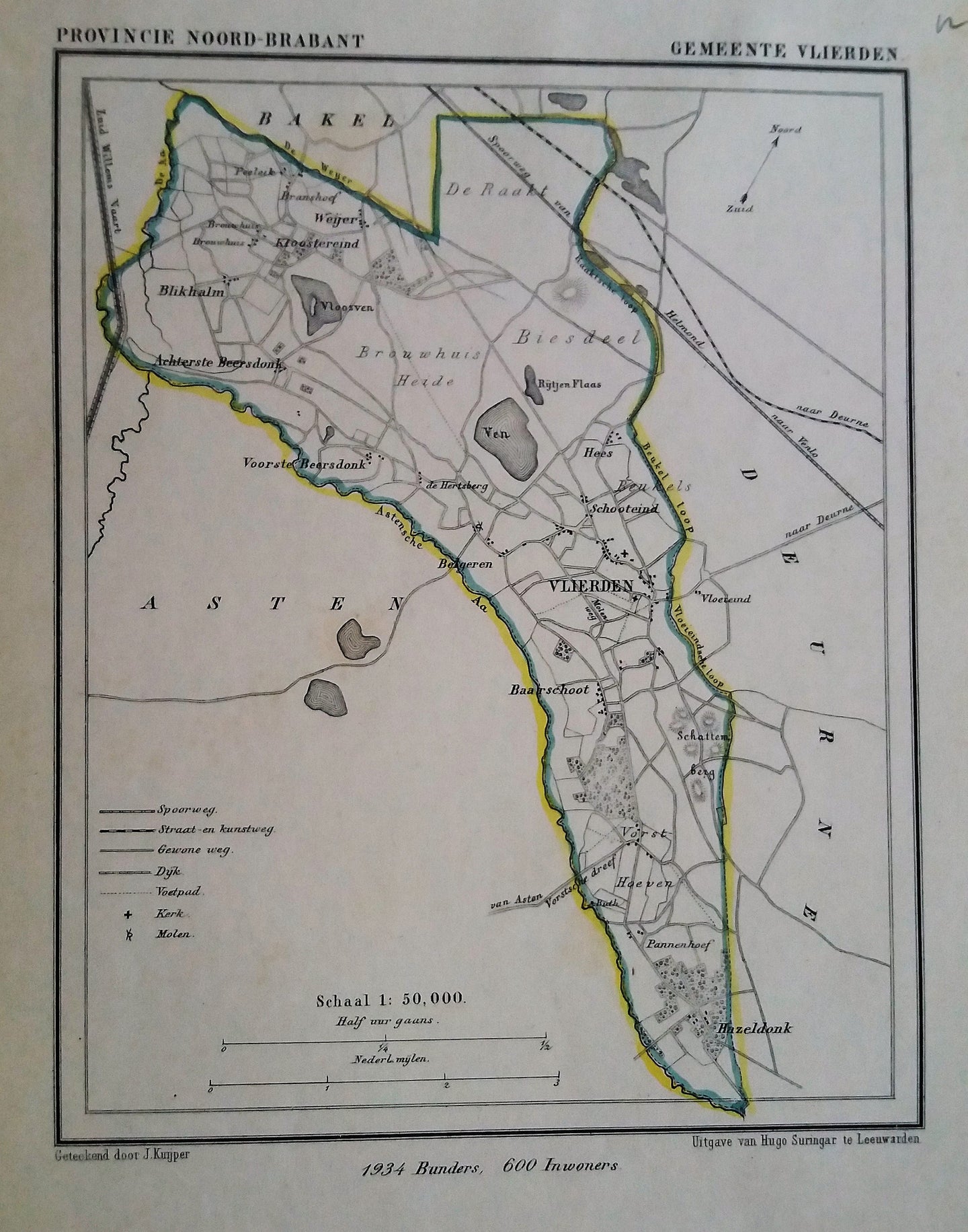 Vlierden - J Kuijper / H Suringar - 1866