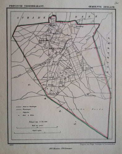 Zeeland - J Kuijper / H Suringar, - 1866