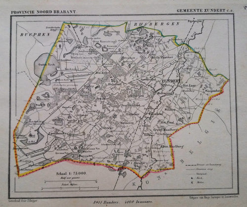 Zundert - J Kuijper / H Suringar - 1866