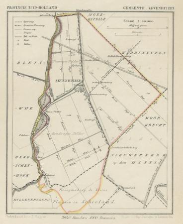 ZEVENHUIZEN - Kuijper / Suringar - ca. 1867