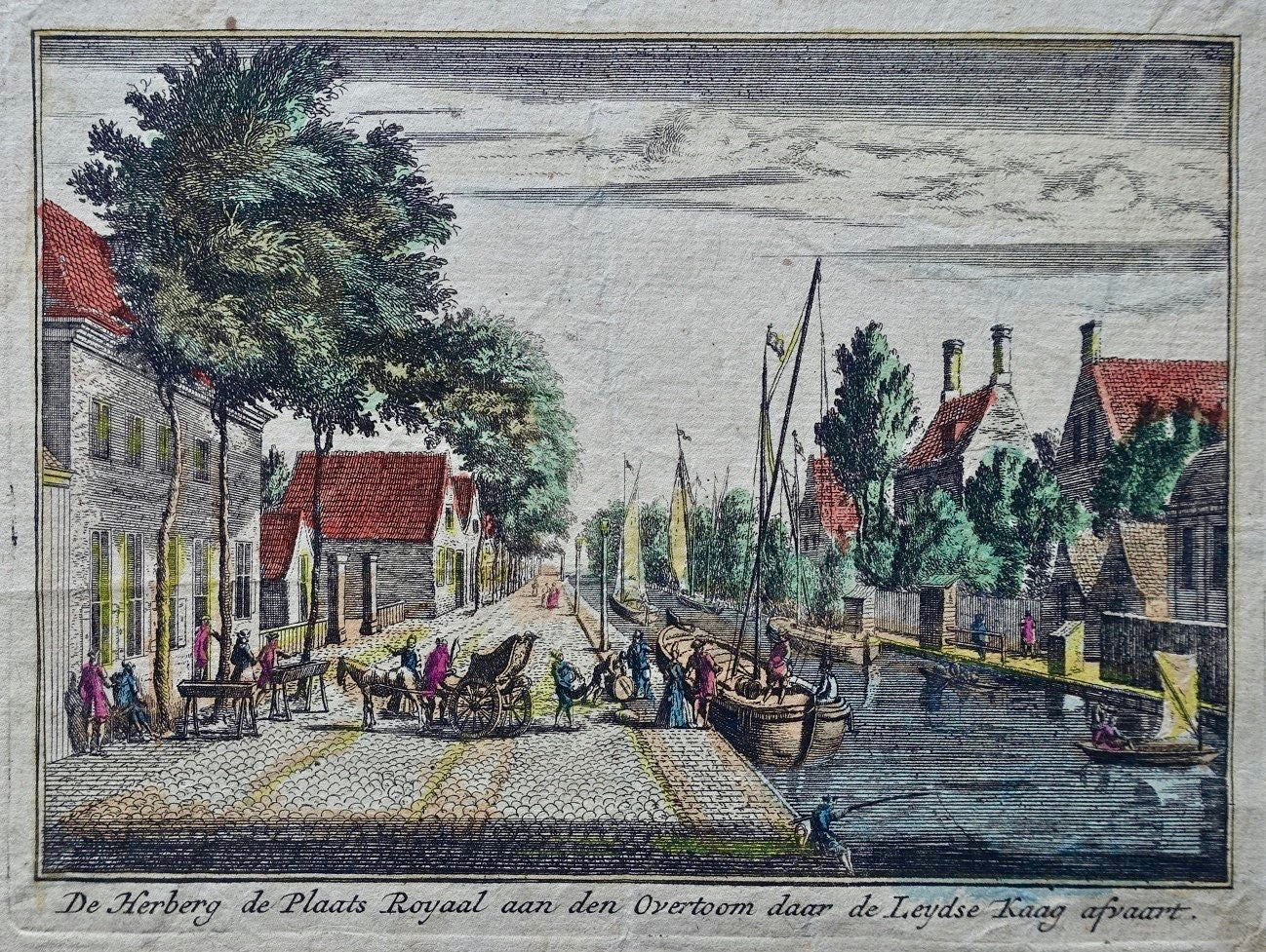 Amsterdam Sloterkade Schinkel Overtoom - A Rademaker - ca. 1730