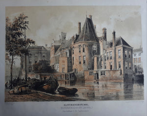 AMSTERDAM Kloveniersburgwal Doelenhotel - W Hekking jr/ GW Tielkemeijer - 1869