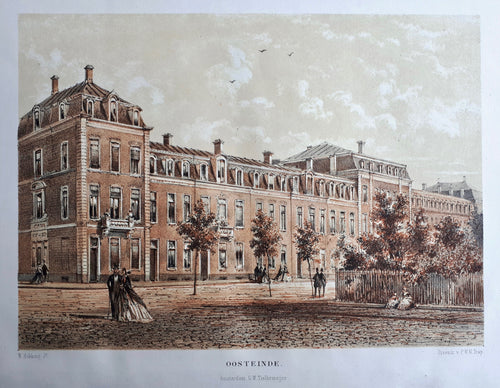 AMSTERDAM Oosteinde - W Hekking jr/ GW Tielkemeijer - 1869
