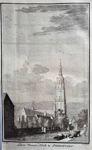 AMERSFOORT Lieve Vrouwekerk- en toren - I Tirion - ca. 1756