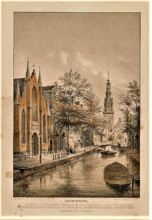 AMSTERDAM Groenburgwal - W Hekking jr/ GW Tielkemeijer - 1861