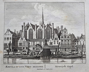 AMSTERDAM Nieuwezijds Kapel - P Schenk - ca. 1708