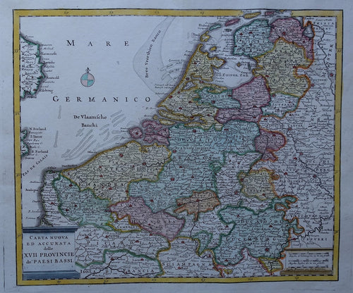 17 provinciën - I Tirion / G Albrizzi - ca. 1738