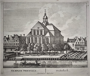 AMSTERDAM Oosterkerk - P Schenk - ca. 1708