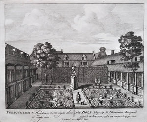 AMSTERDAM Dolhuis - P Schenk - ca. 1708