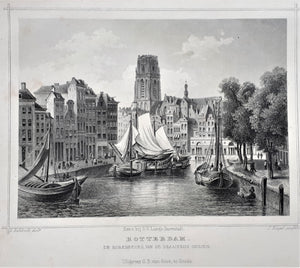 ROTTERDAM Korenbeurs - JL Terwen / GB van Goor - 1858