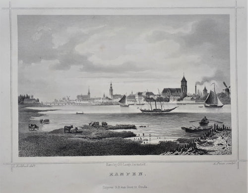 KAMPEN - JL Terwen / GB van Goor - 1858