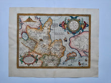 Load image in Gallery view, Rusland Verenigde Staten Japan Russia United States &#39;Tartariae&#39; - Abraham Ortelius - 1592