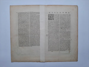 IJsland Iceland - W en J Blaeu - 1640