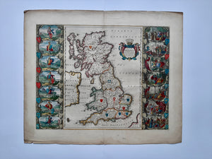 Groot Brittannië British Isles Great Britain - J Blaeu - circa 1659