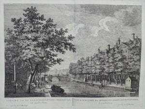 Amsterdam Prinsengracht Gerechtshof - P Fouquet / E Maaskamp - 1805