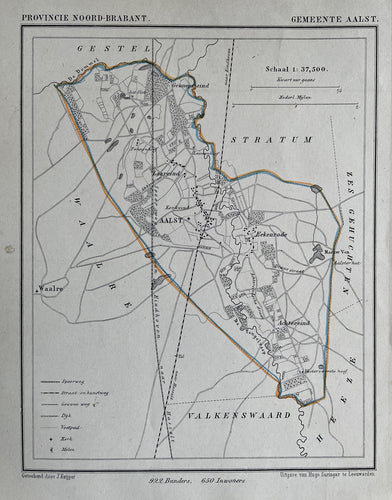 Aalst - J Kuijper / H Suringar - ca. 1867