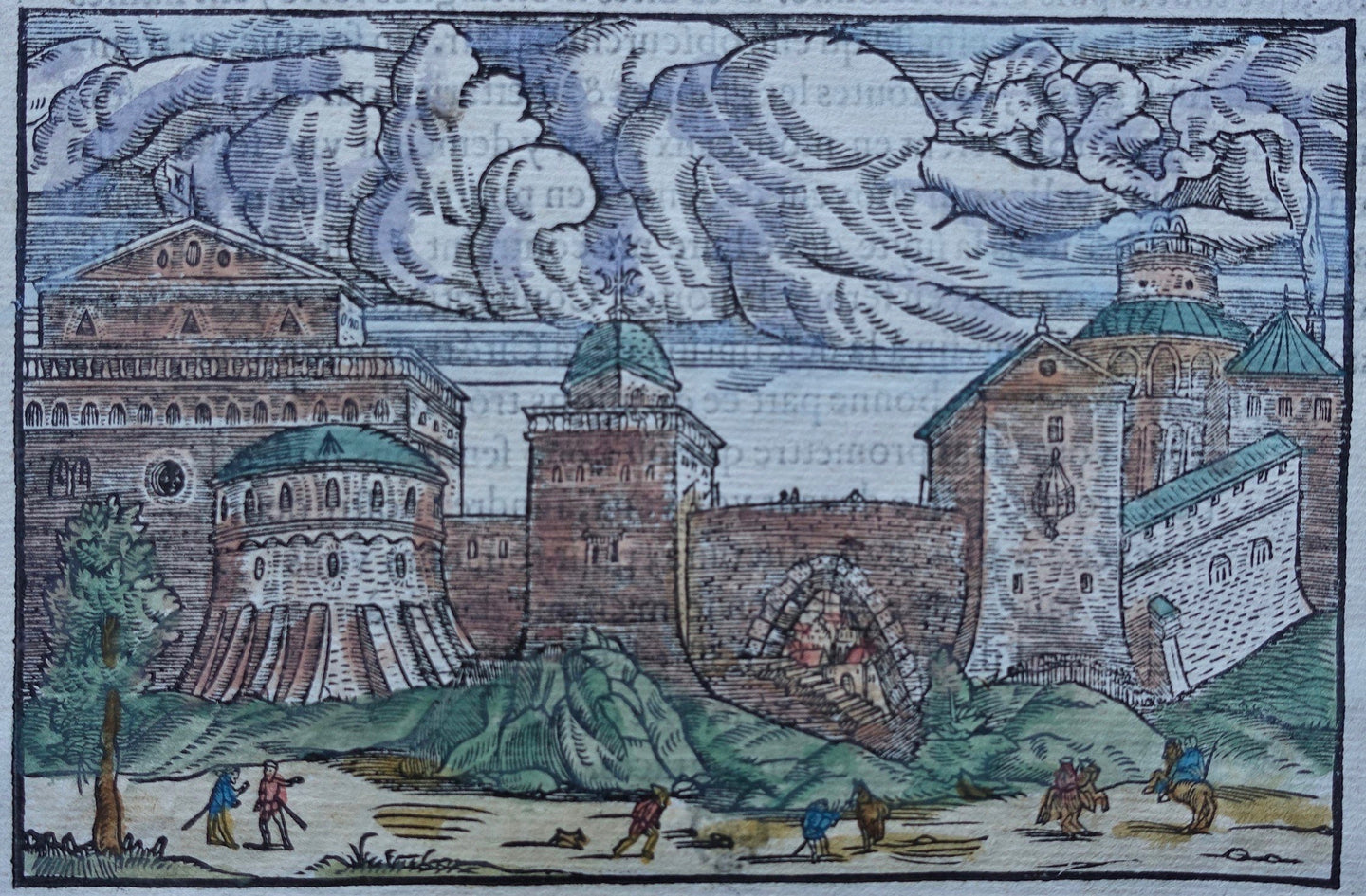 Israël Heilige Land Akko Holy Land Acre - Antoine du Pinet - 1564