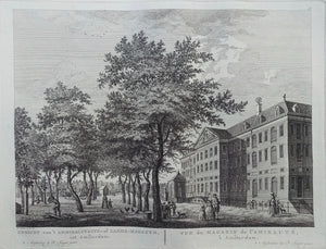 Amsterdam Kattenburgerplein 's- Lands Zeemagazijn - P Fouquet - 1783
