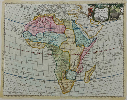 Afrika Africa - Crepy - 1767
