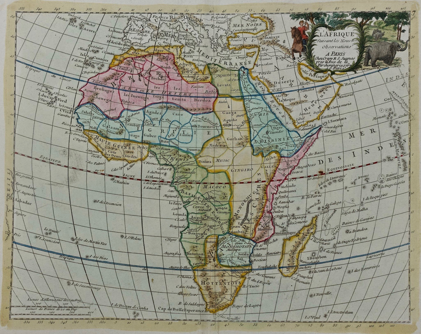 Afrika Africa - Crepy - 1767