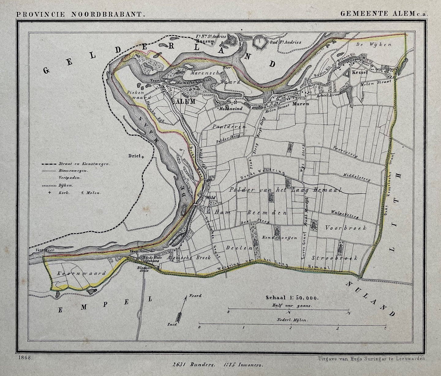 Alem - J Kuijper / H Suringar, - 1868