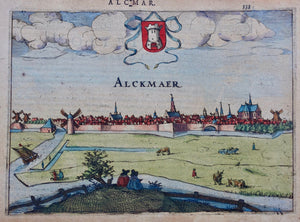 Alkmaar - J Jansz / L Guicciardini - 1613