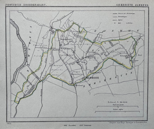 Almkerk - J Kuijper / H Suringar - 1868