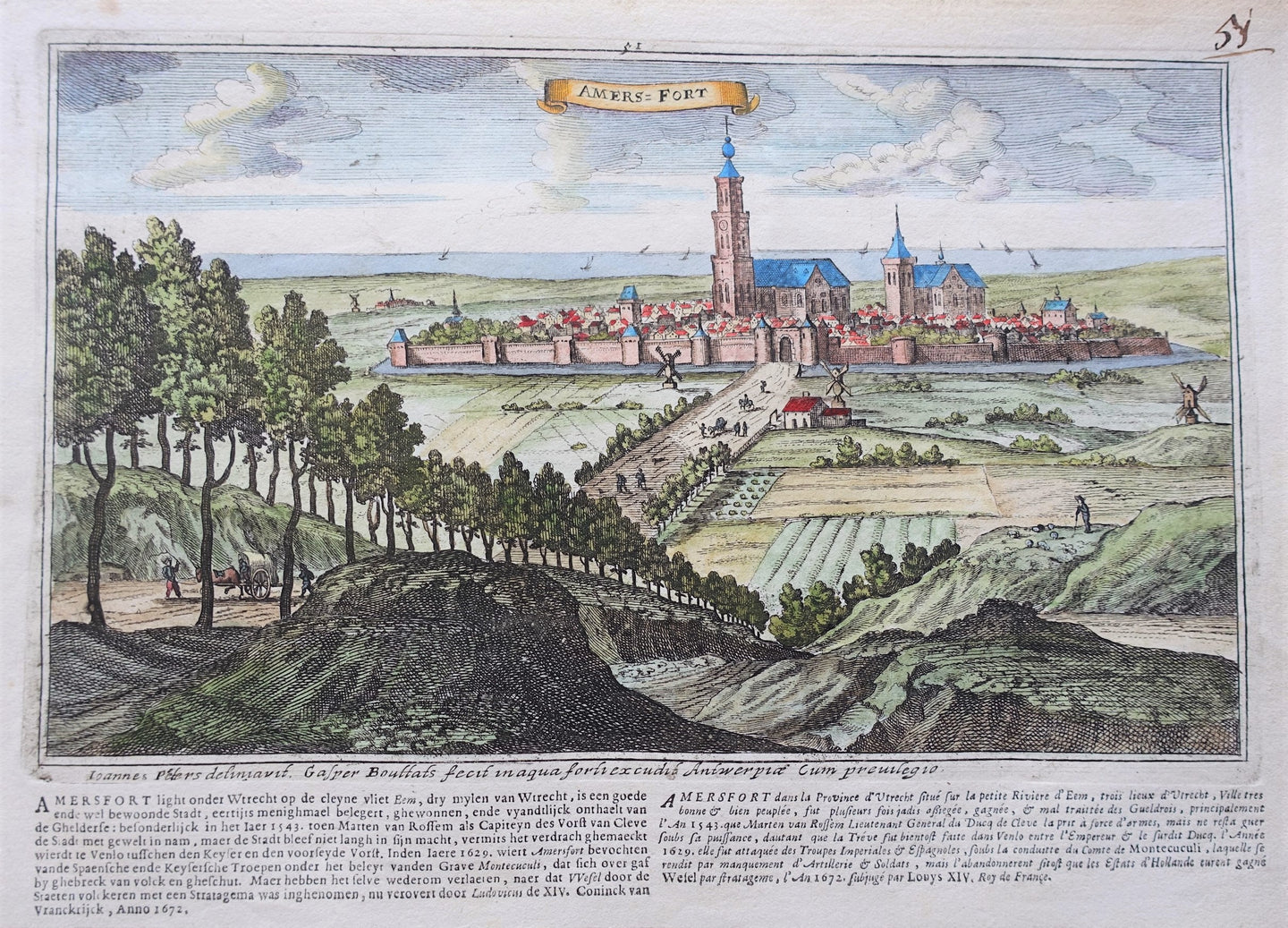 Amersfoort - J Peeters & C Bouttats - 1674