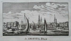 Amsterdam Amstelsluis - ca 1775