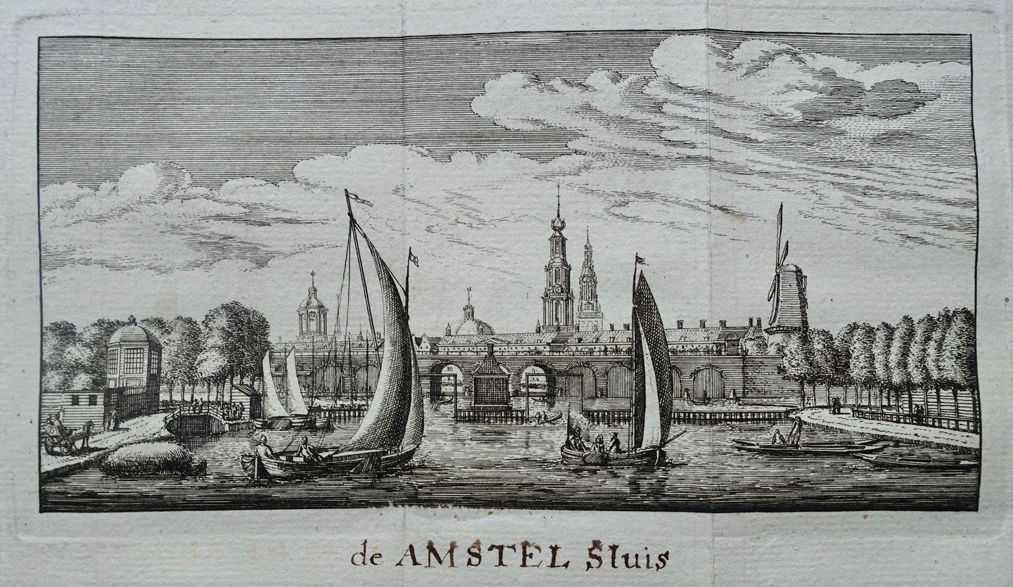 Amsterdam Amstelsluis - ca 1775