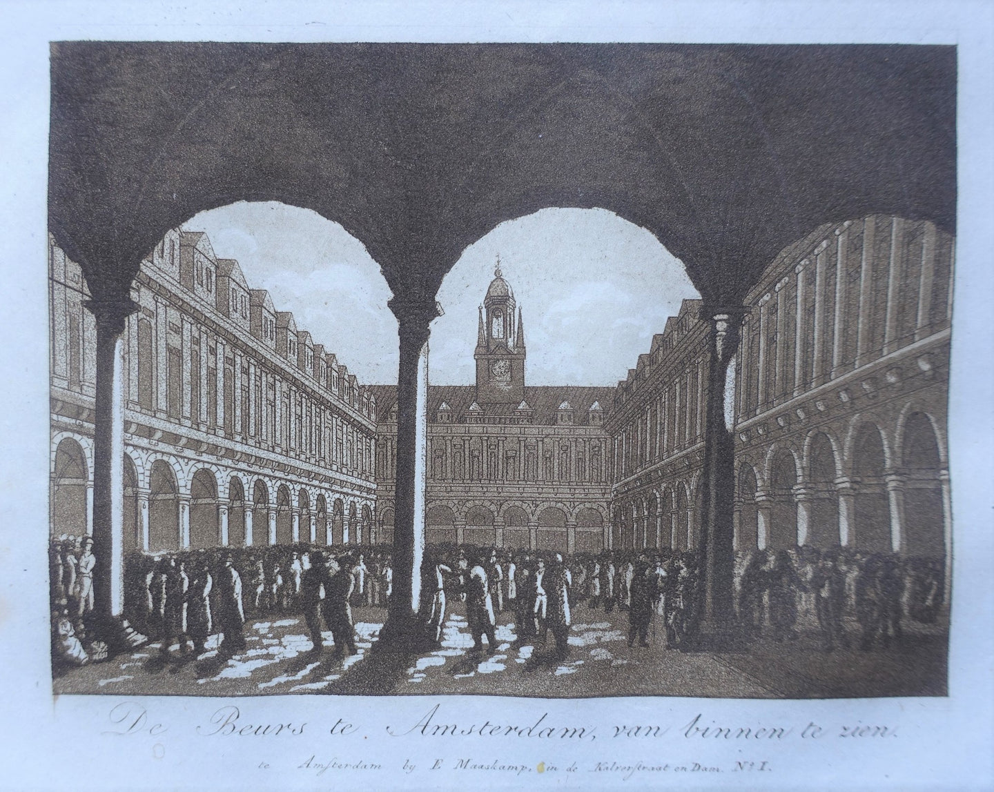 Amsterdam Beurs - E Maaskamp - ca. 1810