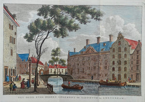 Amsterdam Gasthuis Oudezijds Herenlogement - KF Bendorp - 1793