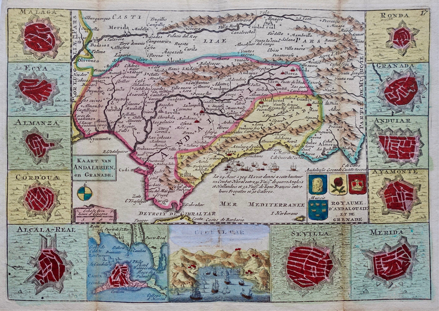 Spanje Andalusië Spain Andalusia - J de la Feuille - 1729