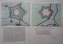 Afbeelding in Gallery-weergave laden, Heerewaarden Fort Oud Sint-Andries Fort Nassau - J Blaeu - 1649